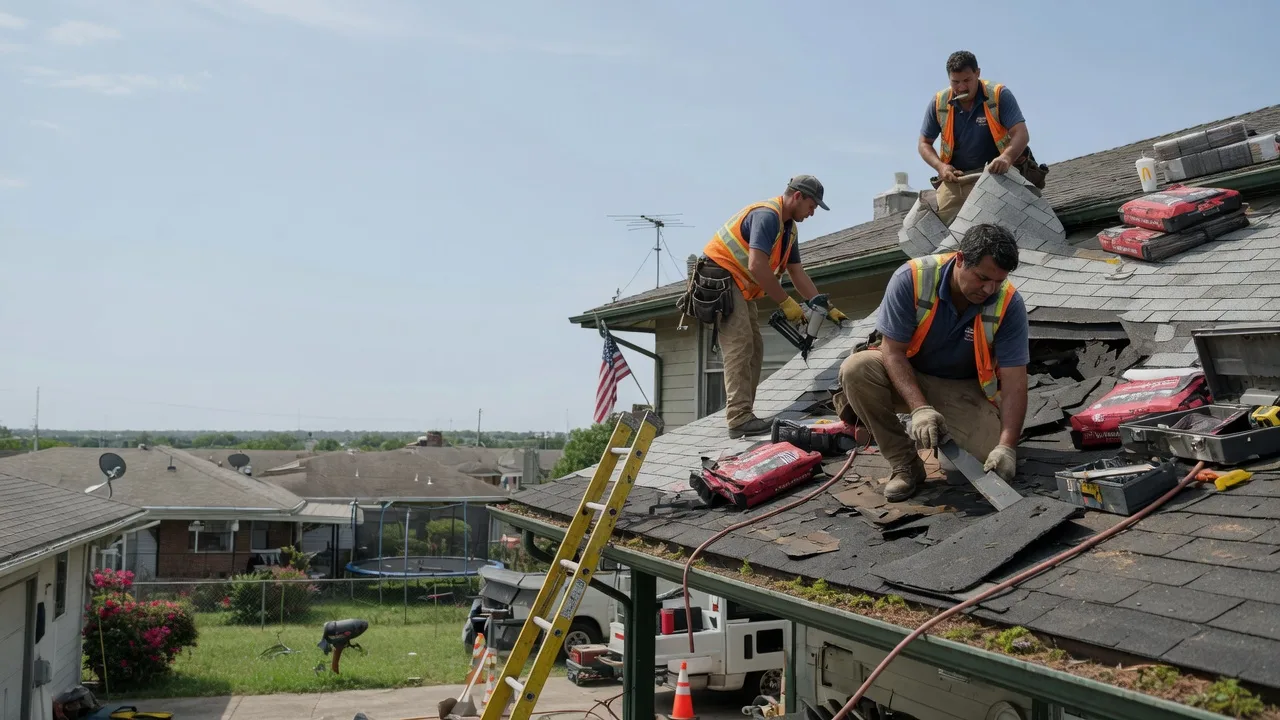 Roof Repair in Masterson, TX near me